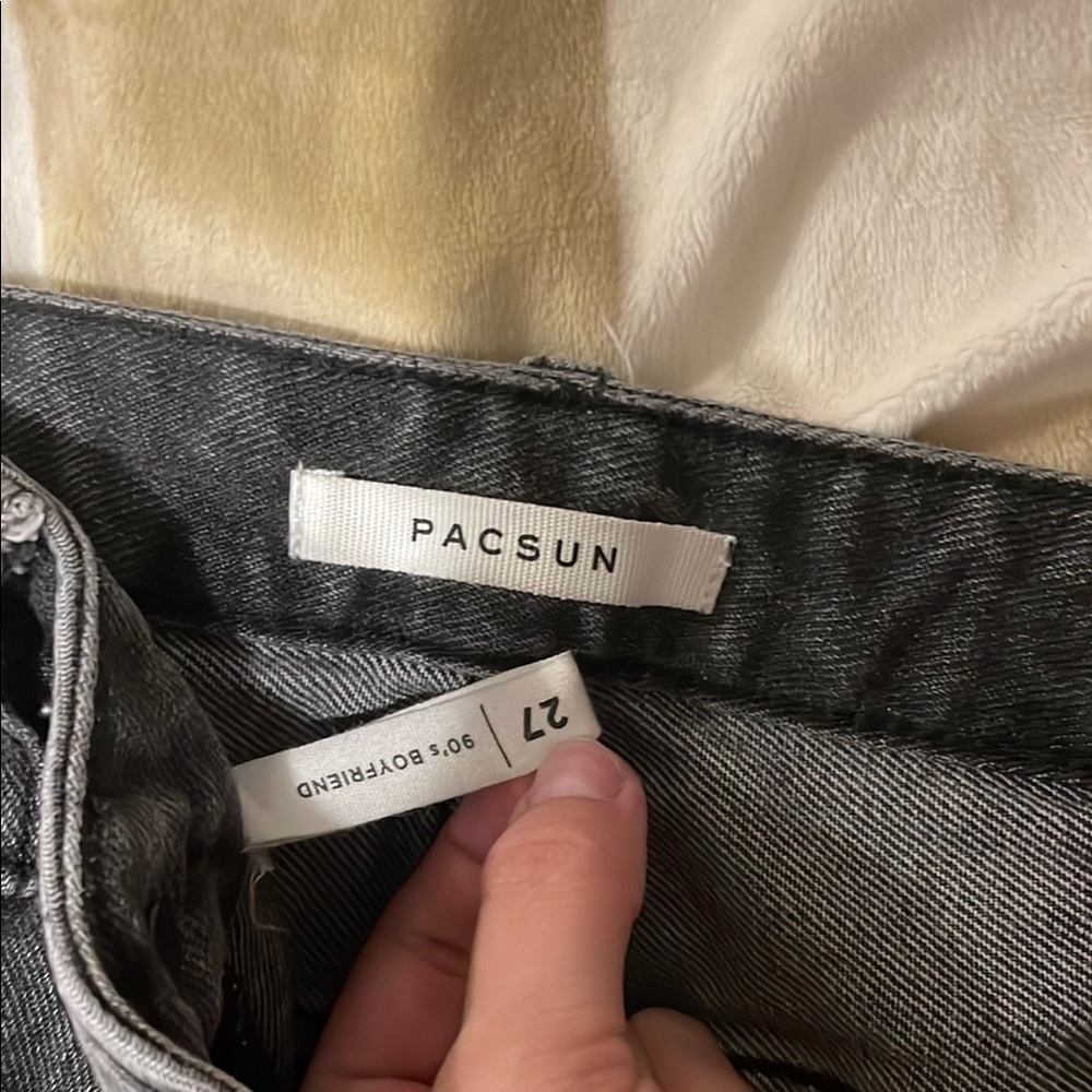 PacSun Charcoal Denim Pants